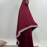 Tenue de prière  - Bordeau profond