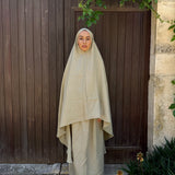 Tenue de prière - Lin Pistacchio