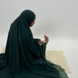 Tenue de prière - Noor verte molleton