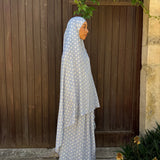 Tenue de prière - Polka dot Acqua