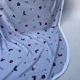 Tenue de prière -  fleurs violettes