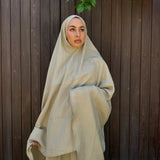 Tenue de prière - Lin Pistacchio
