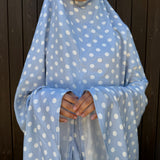 Tenue de prière - Polka dot Acqua