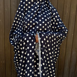 Tenue de prière - Polka blu notte