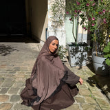 Modal lace hijab