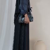 Jupe dentelle signature - Noire