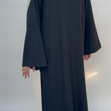 Robe Tall en feutrine noire