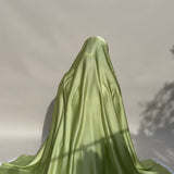 Tenue de prière en satin premium - Vert sauge